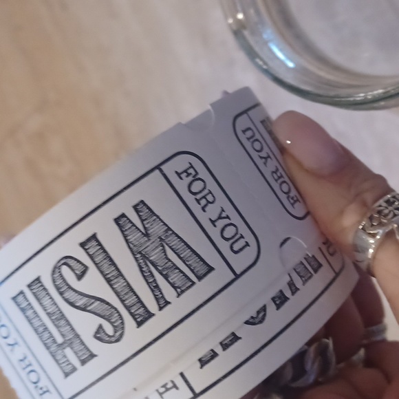 NWOT Unique Wishes Jar - Picture 6 of 6